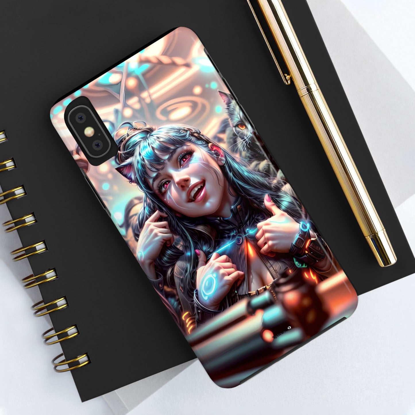 Cat Dance 🐱🪩 - iPhone Case - Stylish Protection for Your Device!