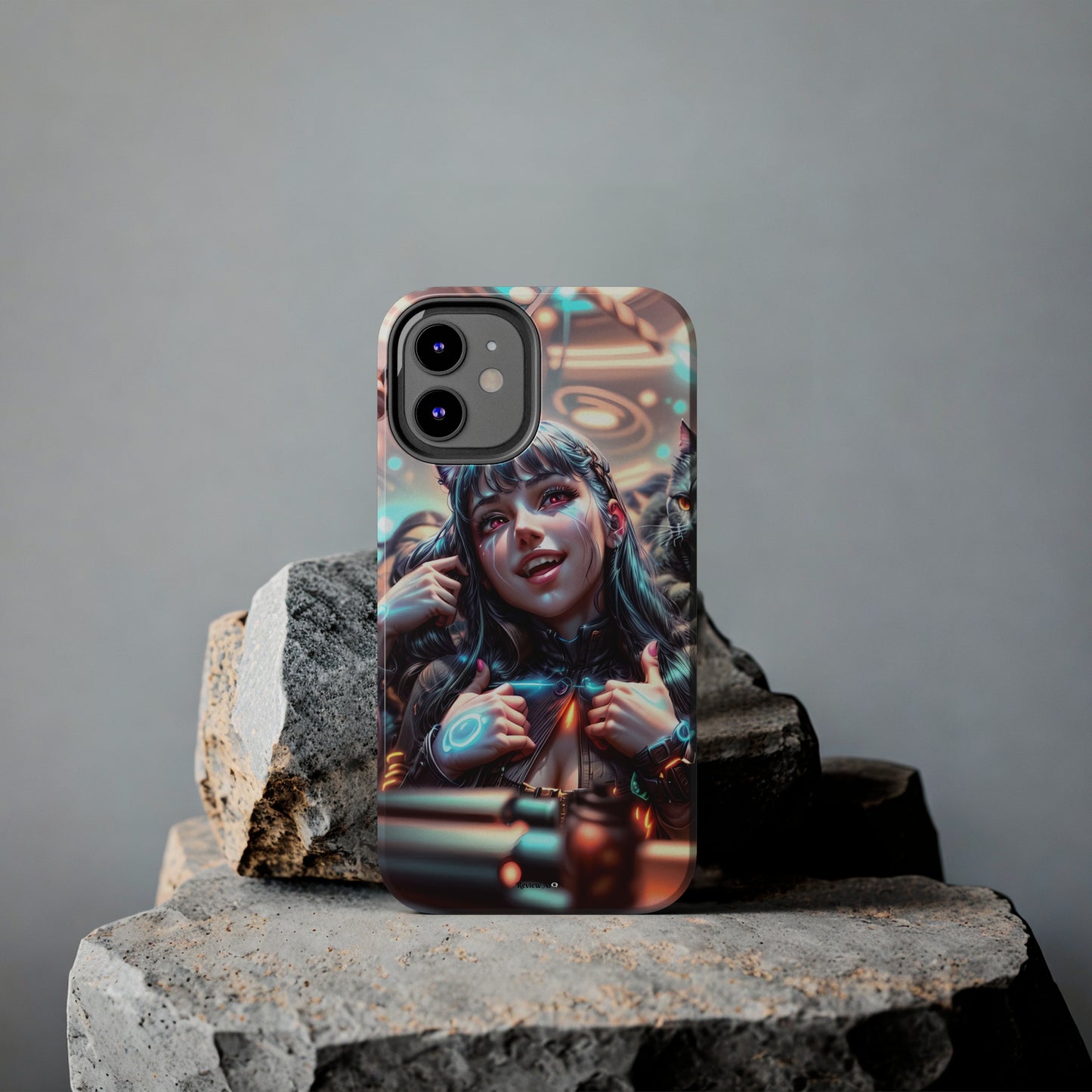 Cat Dance 🐱🪩 - iPhone Case - Stylish Protection for Your Device!
