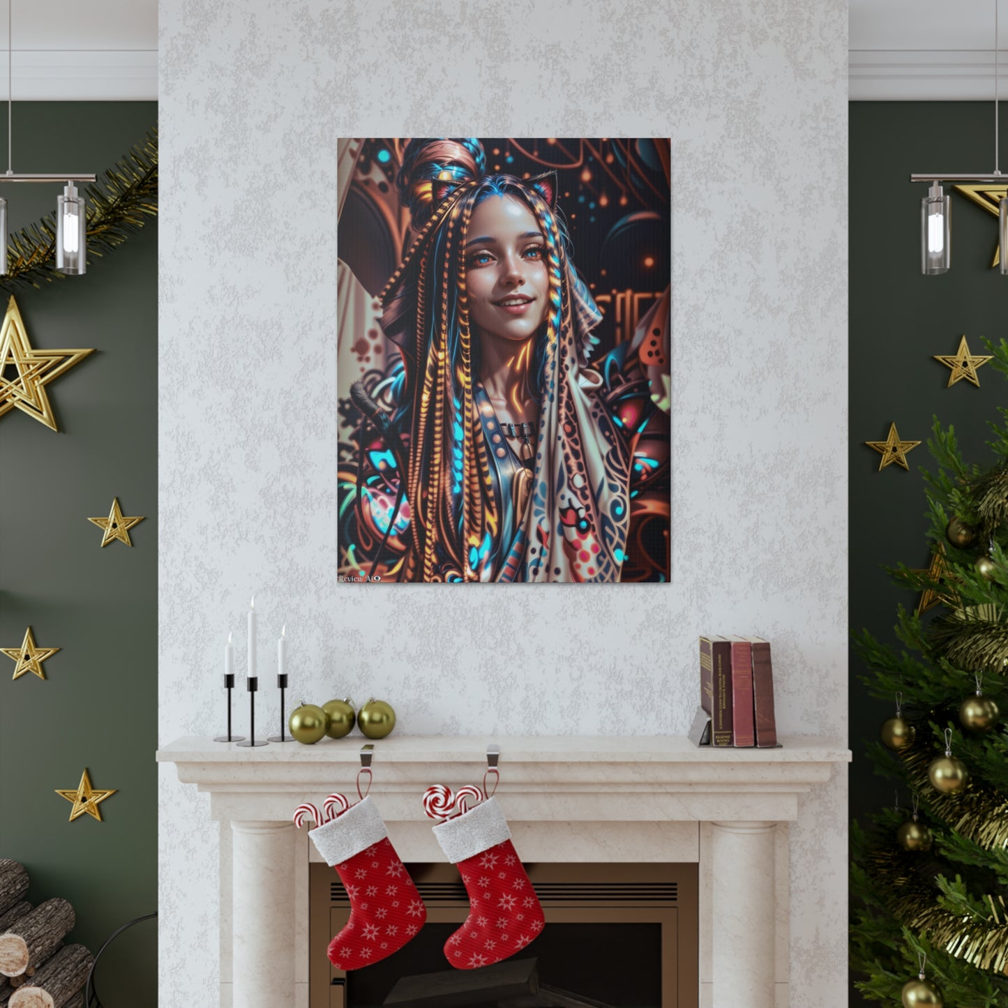 Cat Dance 🐱🪩 - Canvas Gallery Wraps: Elevate Your Space with Artistic Excellence!