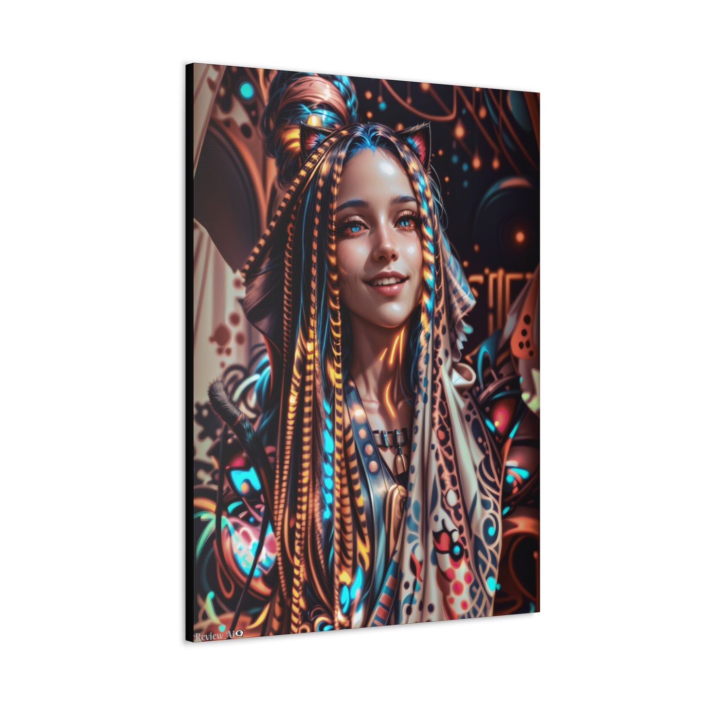 Cat Dance 🐱🪩 - Canvas Gallery Wraps: Elevate Your Space with Artistic Excellence!