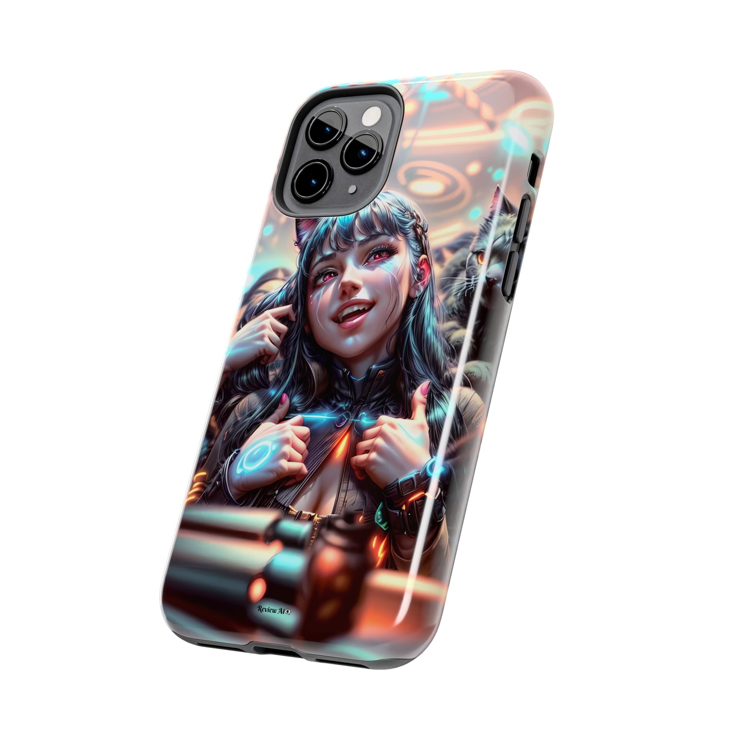 Cat Dance 🐱🪩 - iPhone Case - Stylish Protection for Your Device!