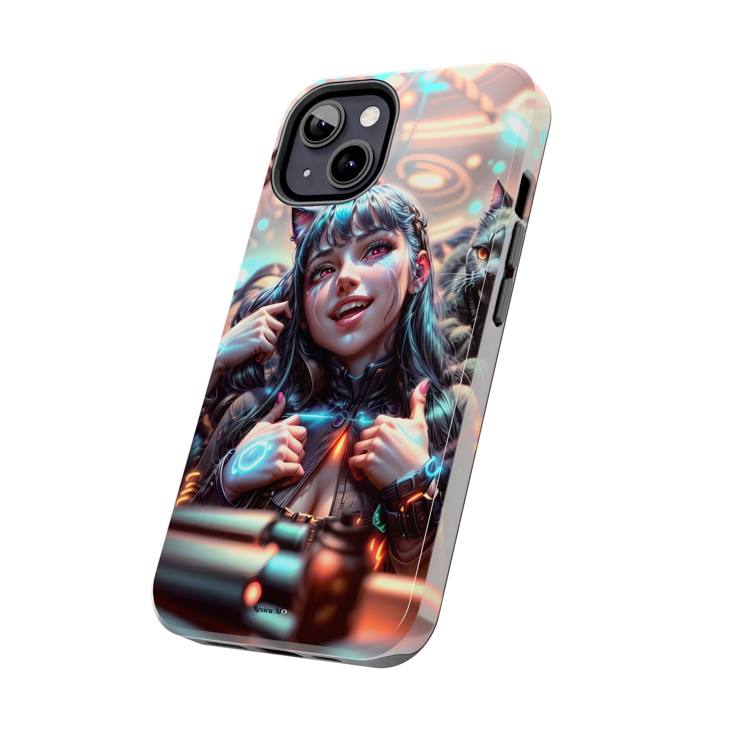Cat Dance 🐱🪩 - iPhone Case - Stylish Protection for Your Device!