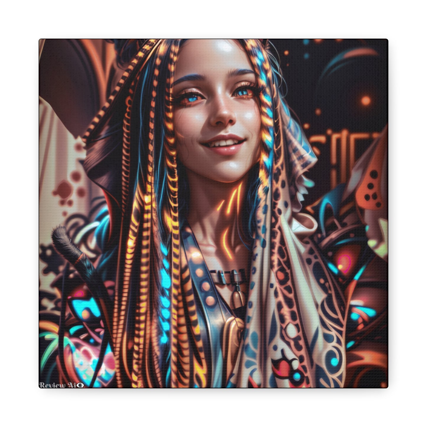 Cat Dance 🐱🪩 - Canvas Gallery Wraps: Elevate Your Space with Artistic Excellence!