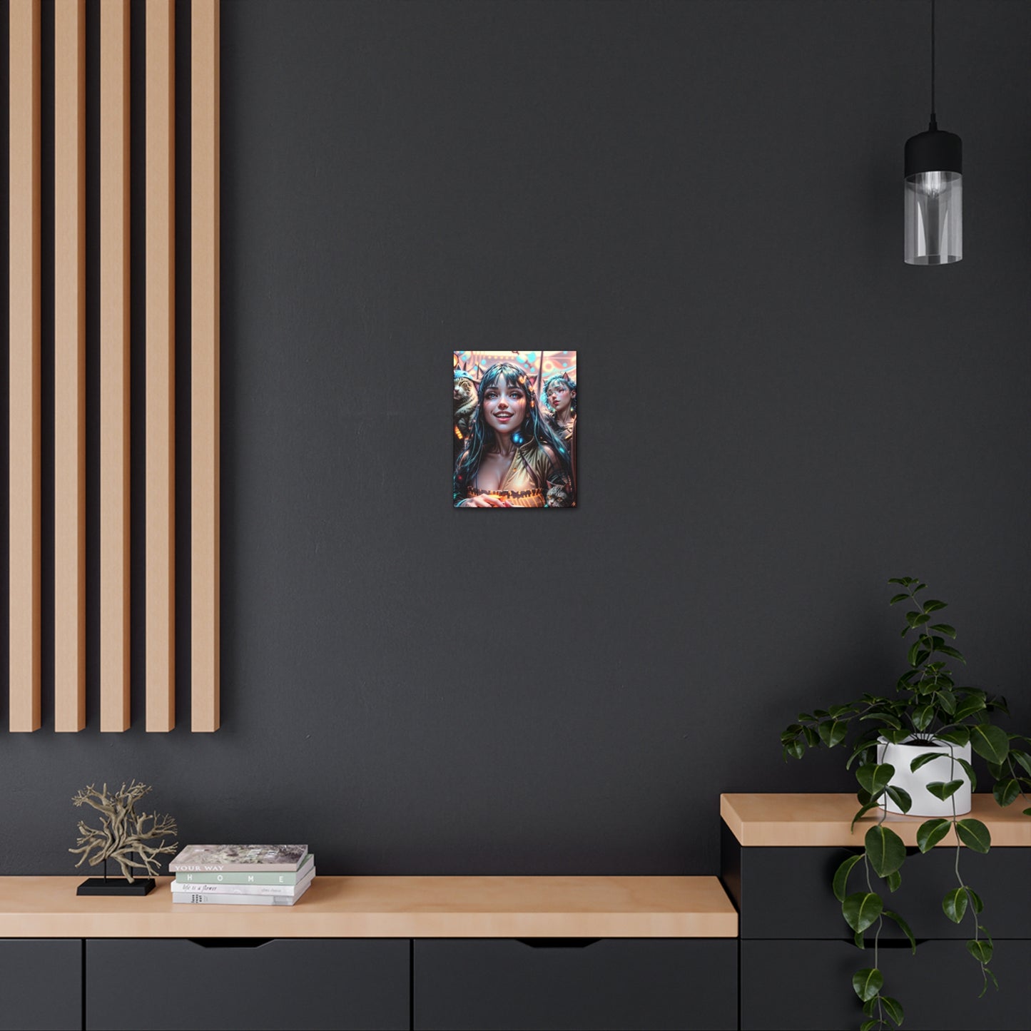 Cat Dance 🐱🪩 - Canvas Gallery Wraps: Elevate Your Space with Artistic Excellence!