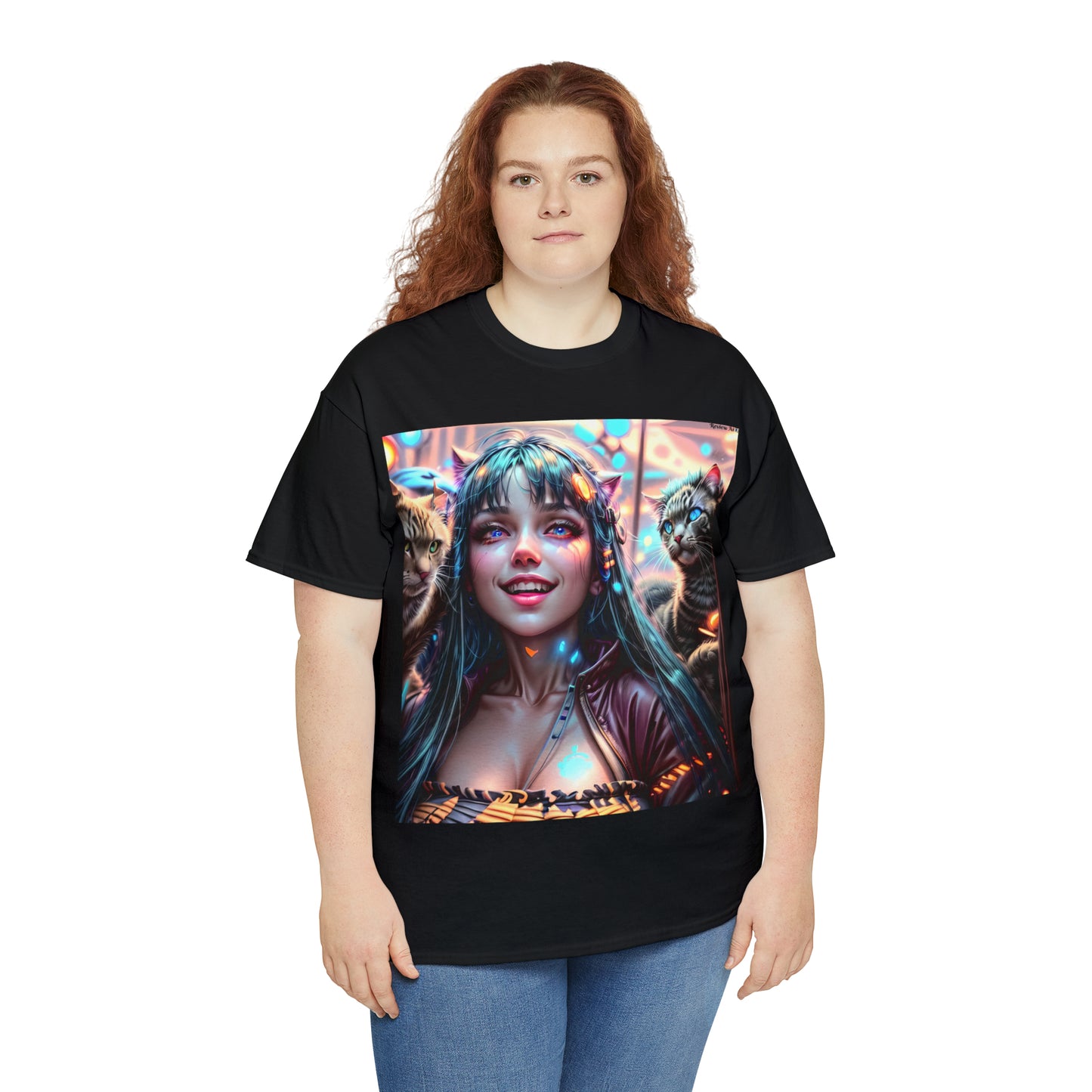 Cat Dance🐱🪩 - Unisex Heavy Cotton Tee / Premium Fashion
