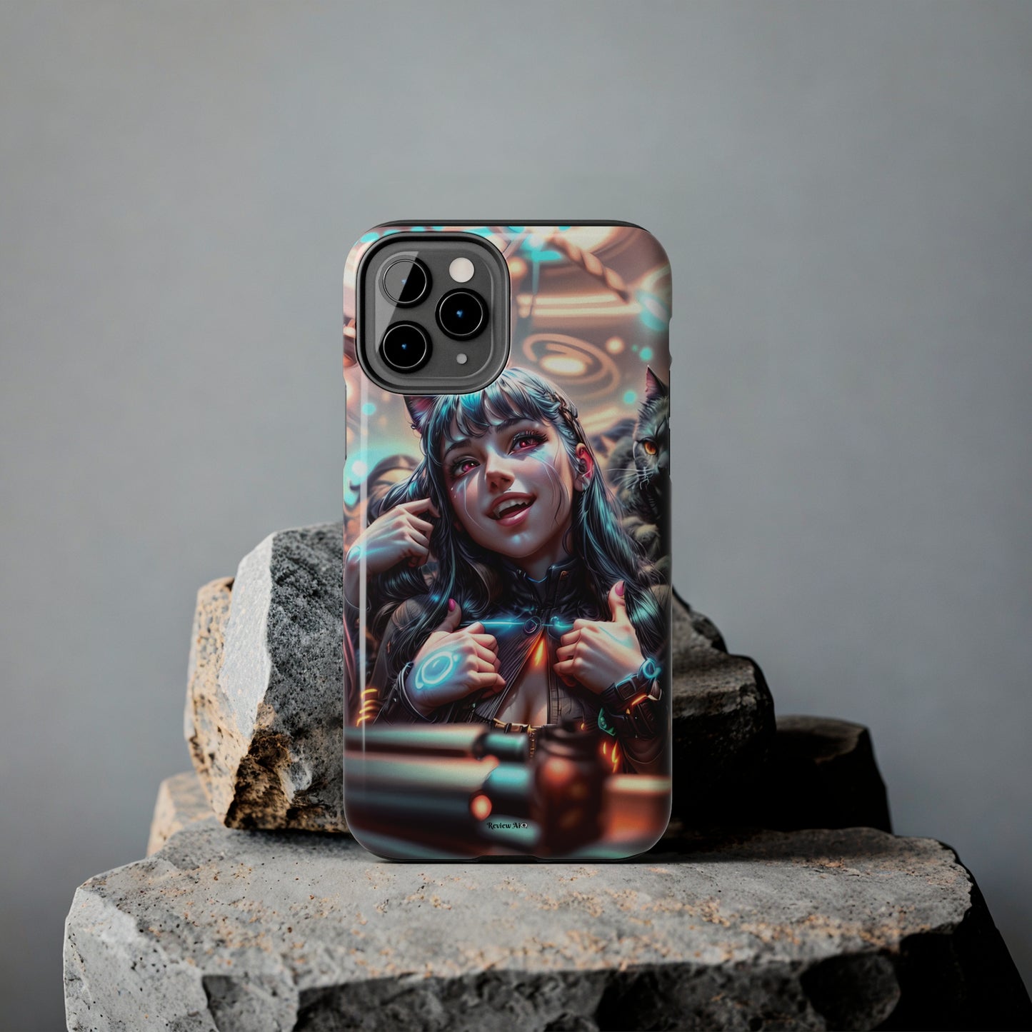 Cat Dance 🐱🪩 - iPhone Case - Stylish Protection for Your Device!