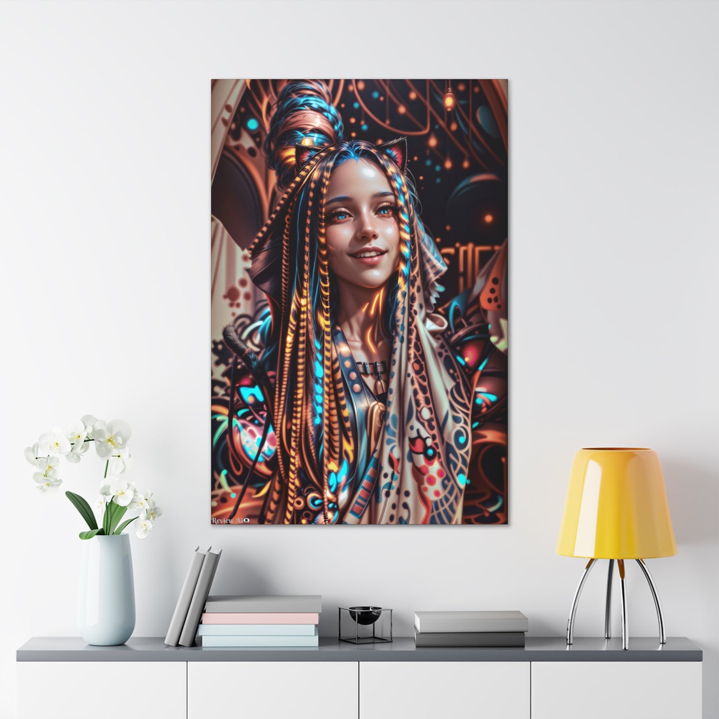 Cat Dance 🐱🪩 - Canvas Gallery Wraps: Elevate Your Space with Artistic Excellence!