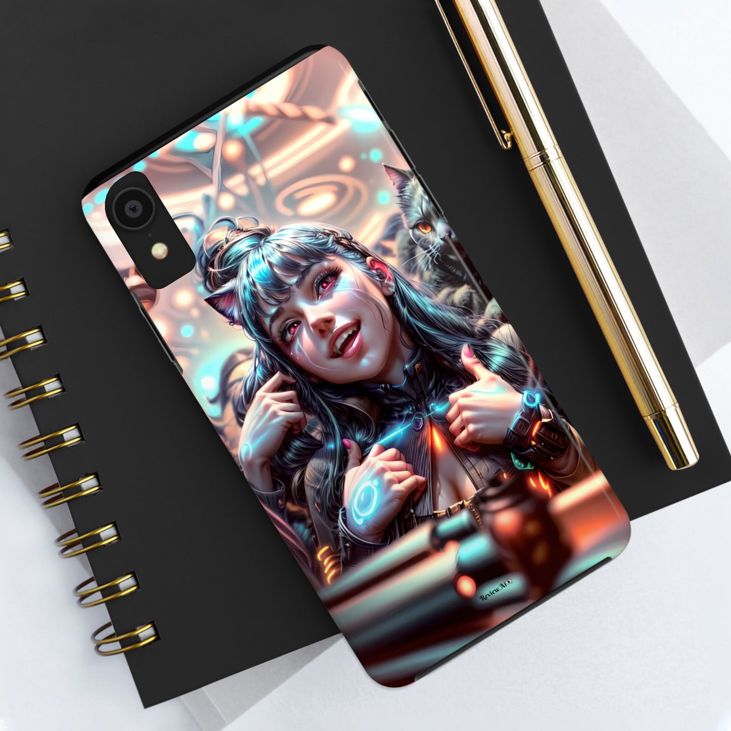 Cat Dance 🐱🪩 - iPhone Case - Stylish Protection for Your Device!