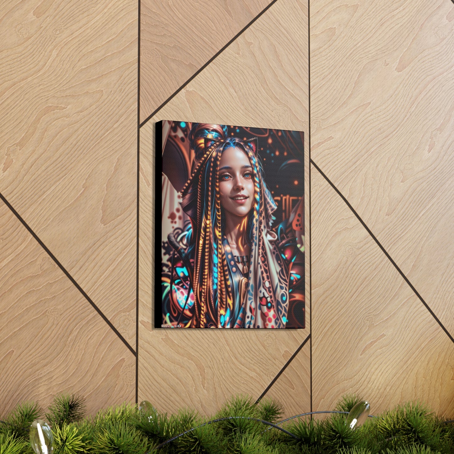 Cat Dance 🐱🪩 - Canvas Gallery Wraps: Elevate Your Space with Artistic Excellence!