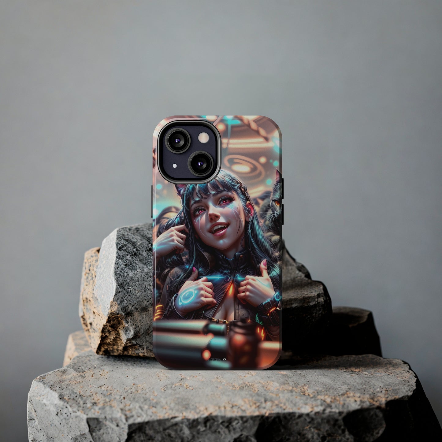 Cat Dance 🐱🪩 - iPhone Case - Stylish Protection for Your Device!