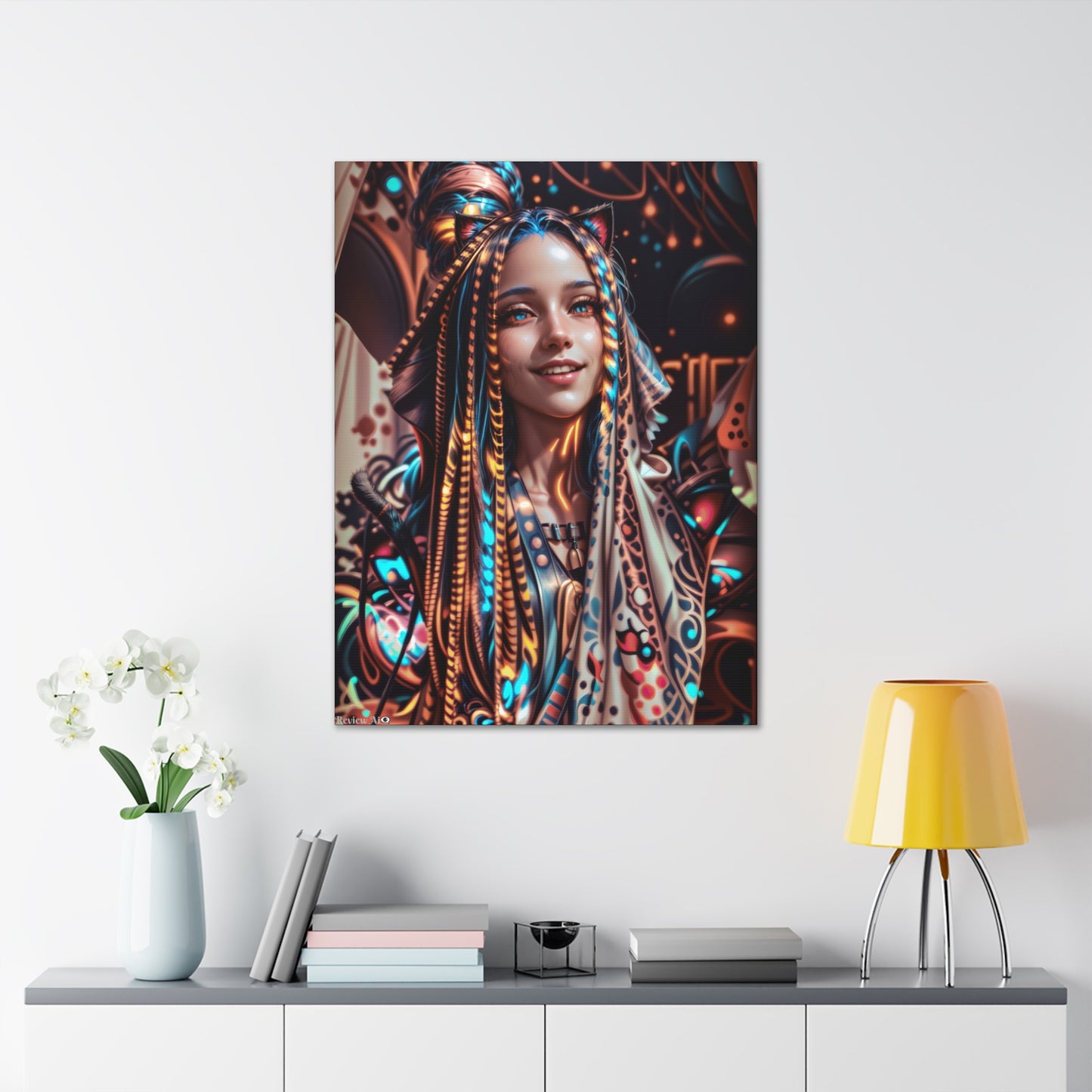 Cat Dance 🐱🪩 - Canvas Gallery Wraps: Elevate Your Space with Artistic Excellence!