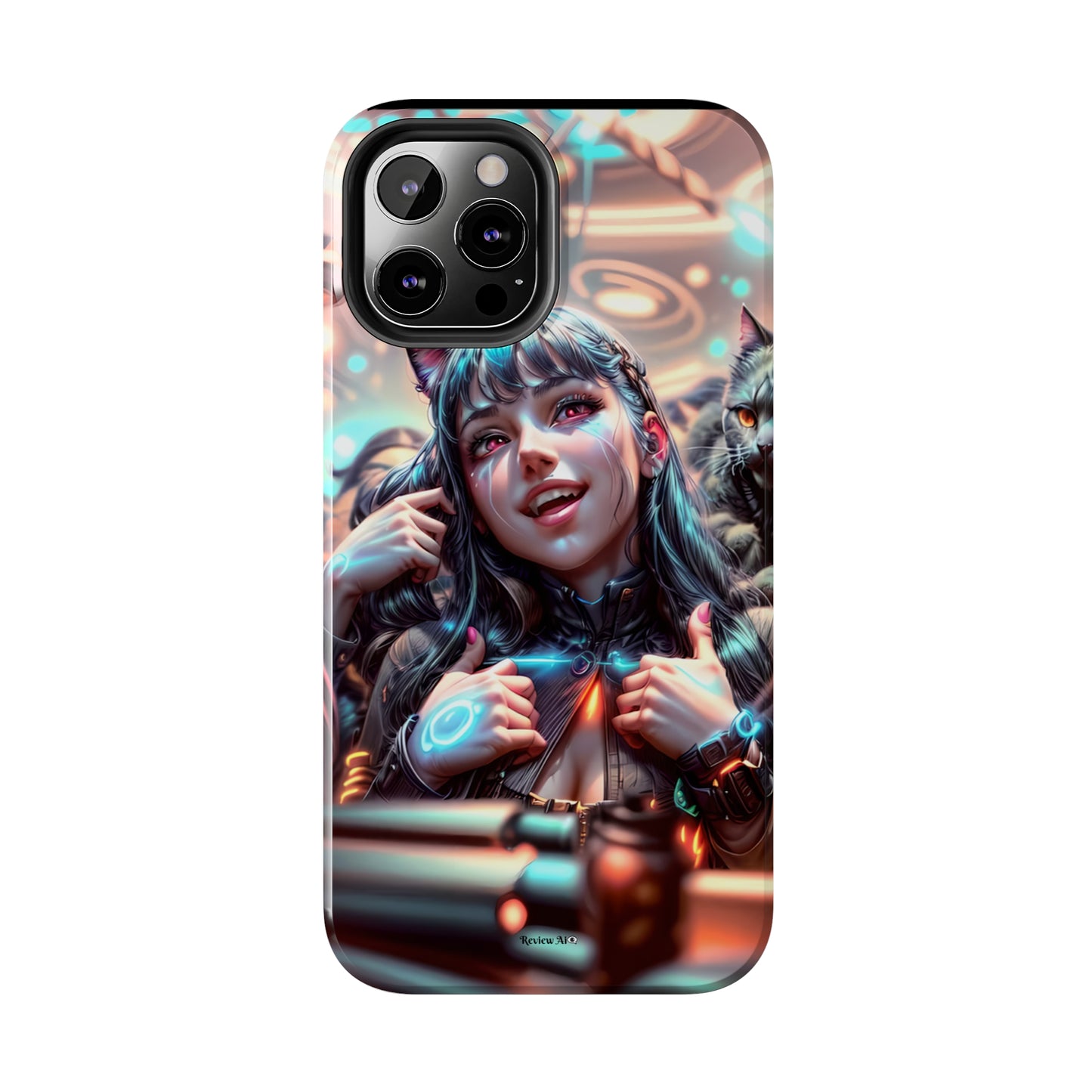 Cat Dance 🐱🪩 - iPhone Case - Stylish Protection for Your Device!