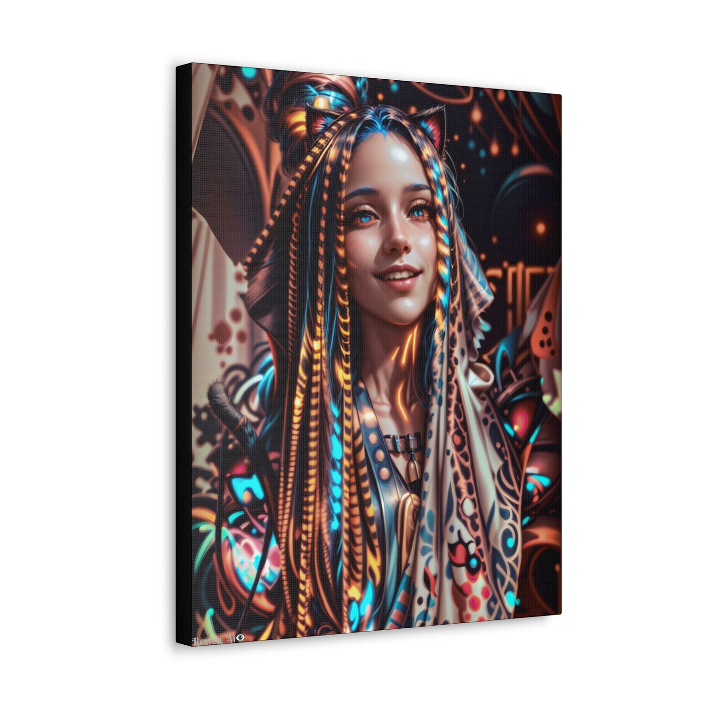 Cat Dance 🐱🪩 - Canvas Gallery Wraps: Elevate Your Space with Artistic Excellence!