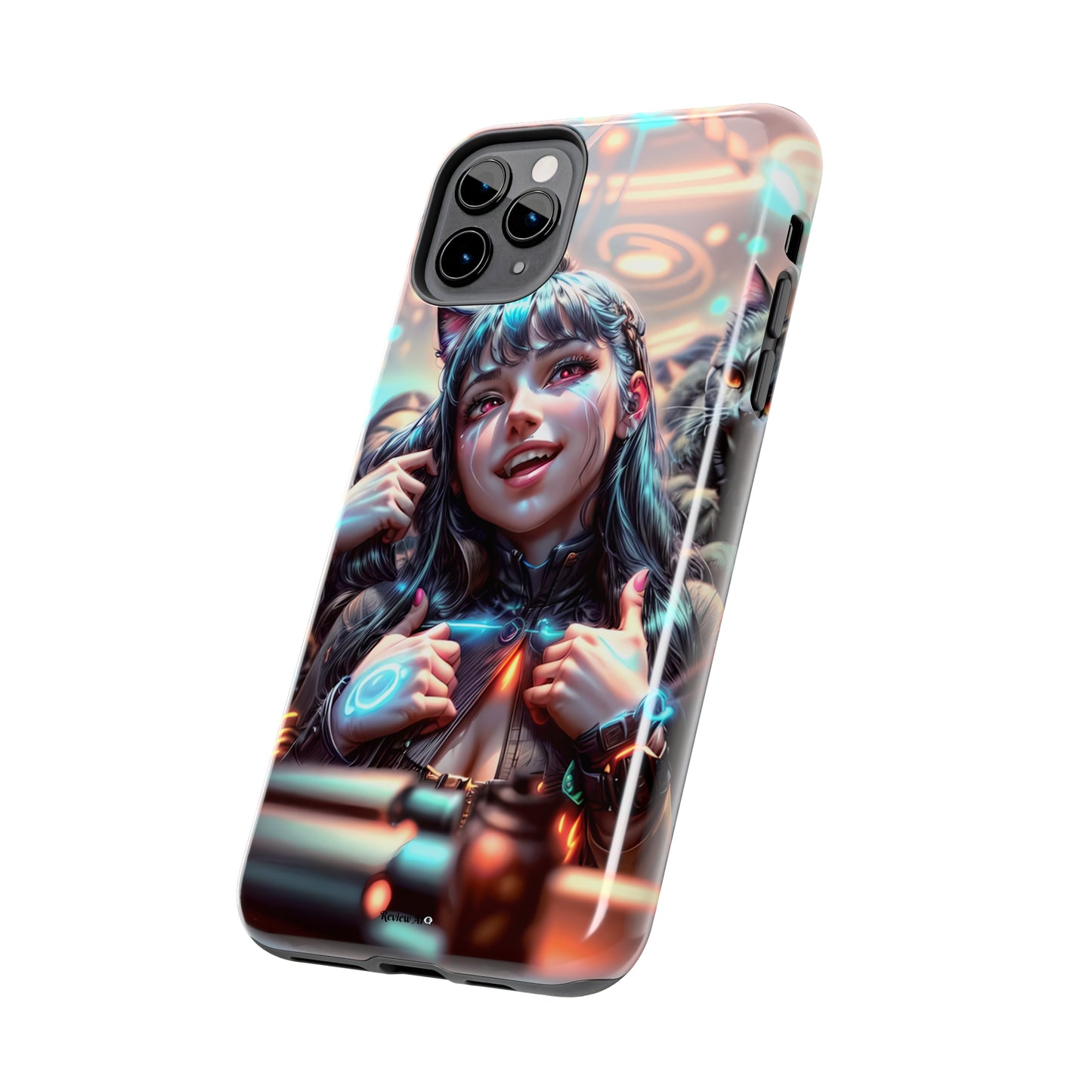Cat Dance 🐱🪩 - iPhone Case - Stylish Protection for Your Device!