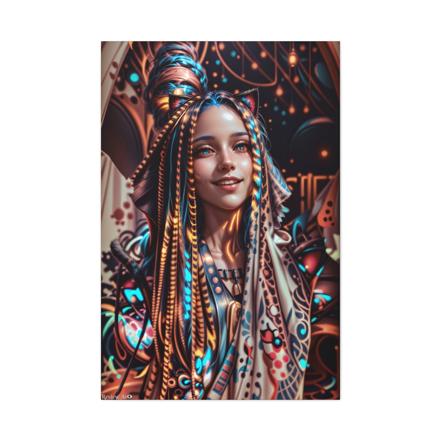 Cat Dance 🐱🪩 - Canvas Gallery Wraps: Elevate Your Space with Artistic Excellence!