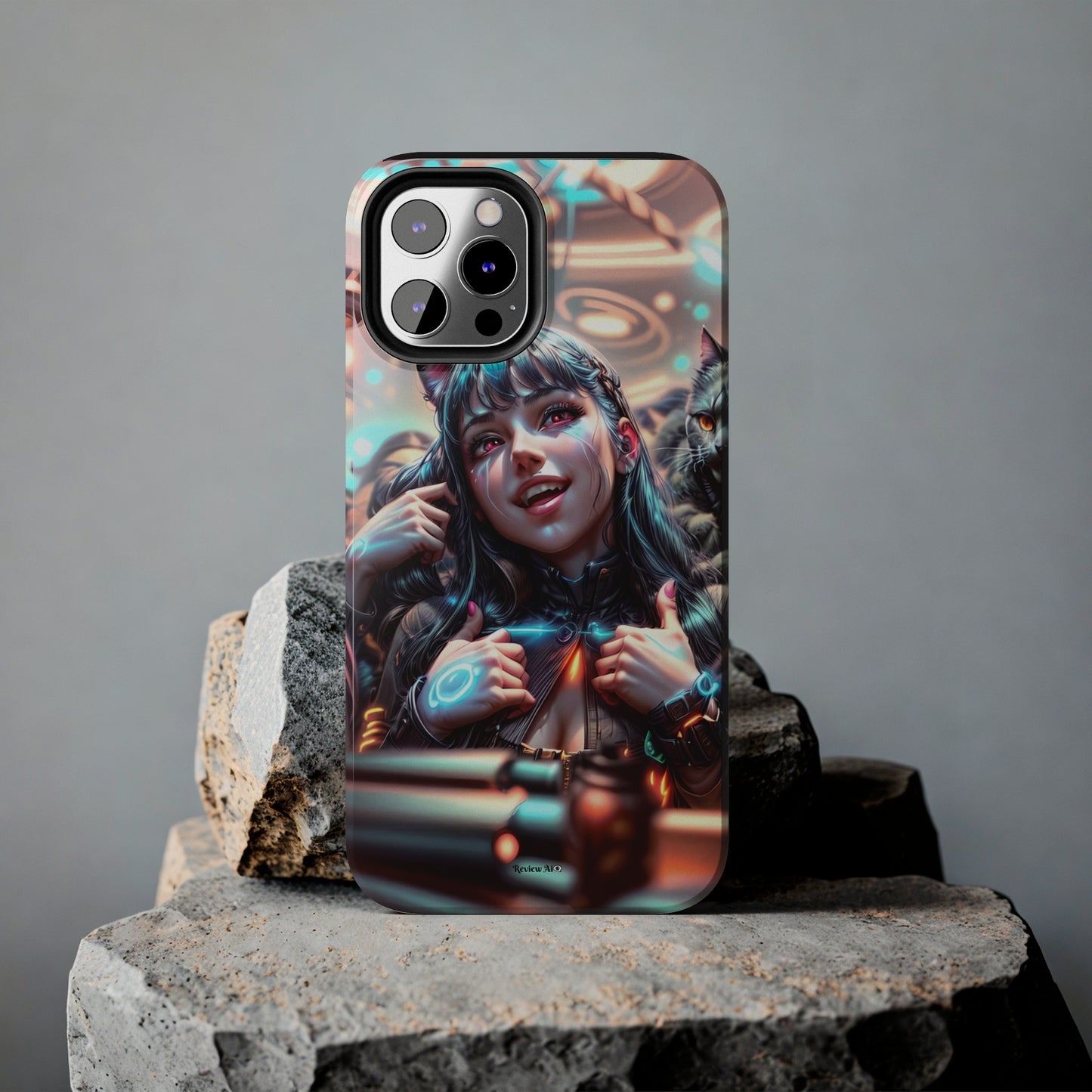 Cat Dance 🐱🪩 - iPhone Case - Stylish Protection for Your Device!
