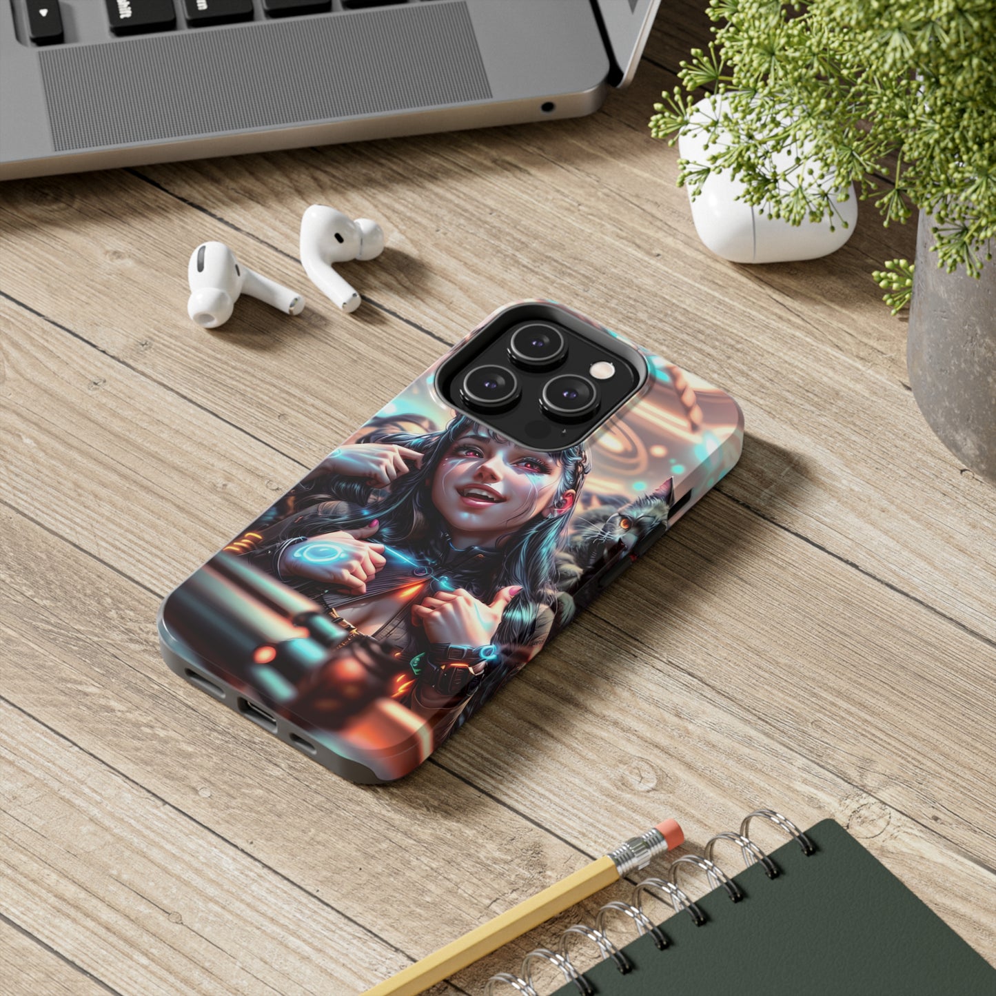 Cat Dance 🐱🪩 - iPhone Case - Stylish Protection for Your Device!