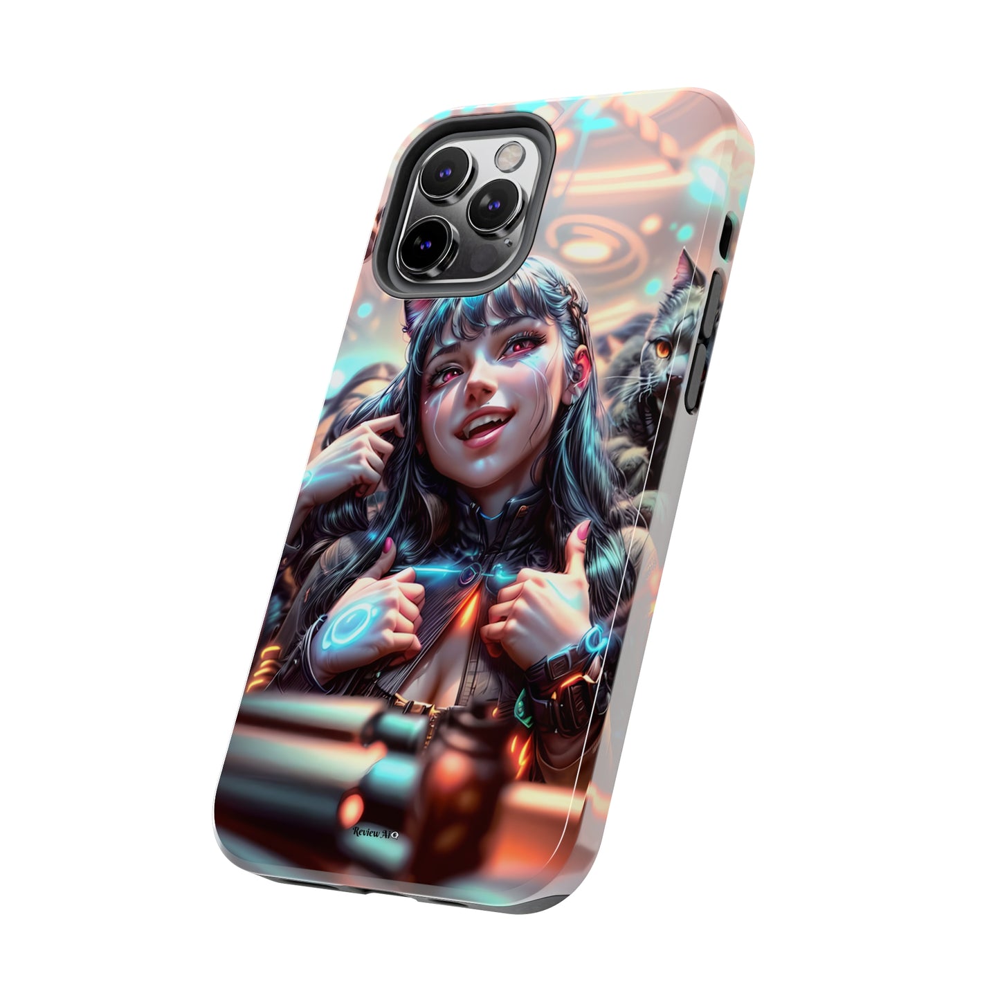 Cat Dance 🐱🪩 - iPhone Case - Stylish Protection for Your Device!