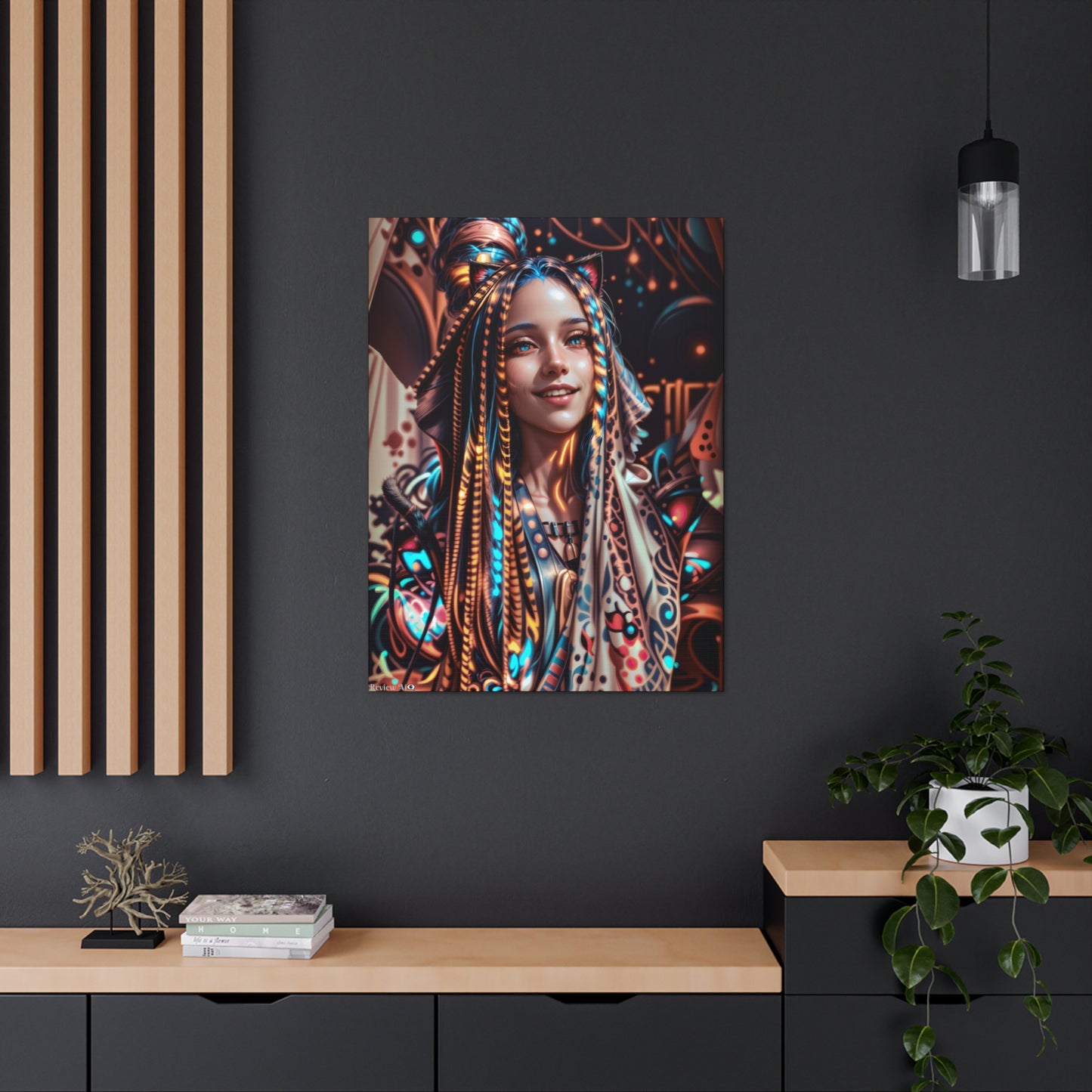 Cat Dance 🐱🪩 - Canvas Gallery Wraps: Elevate Your Space with Artistic Excellence!