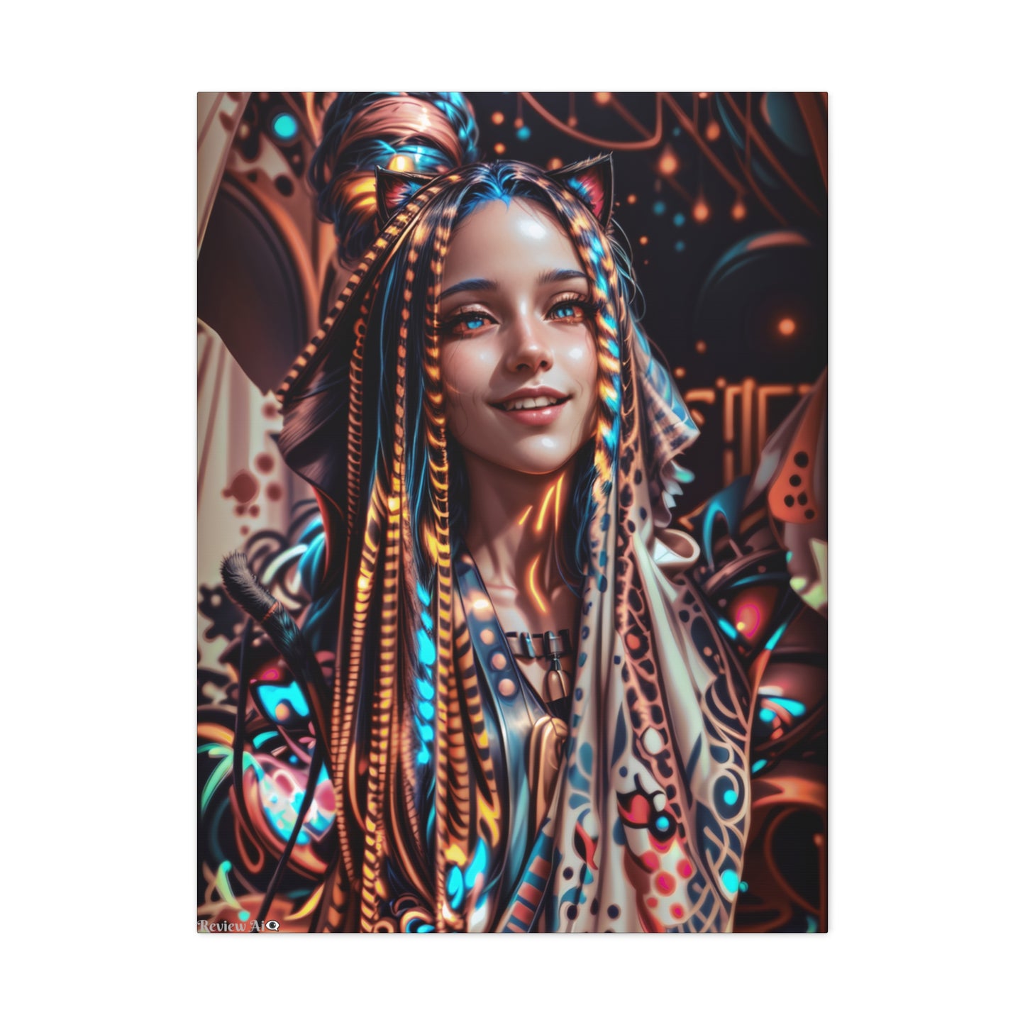Cat Dance 🐱🪩 - Canvas Gallery Wraps: Elevate Your Space with Artistic Excellence!