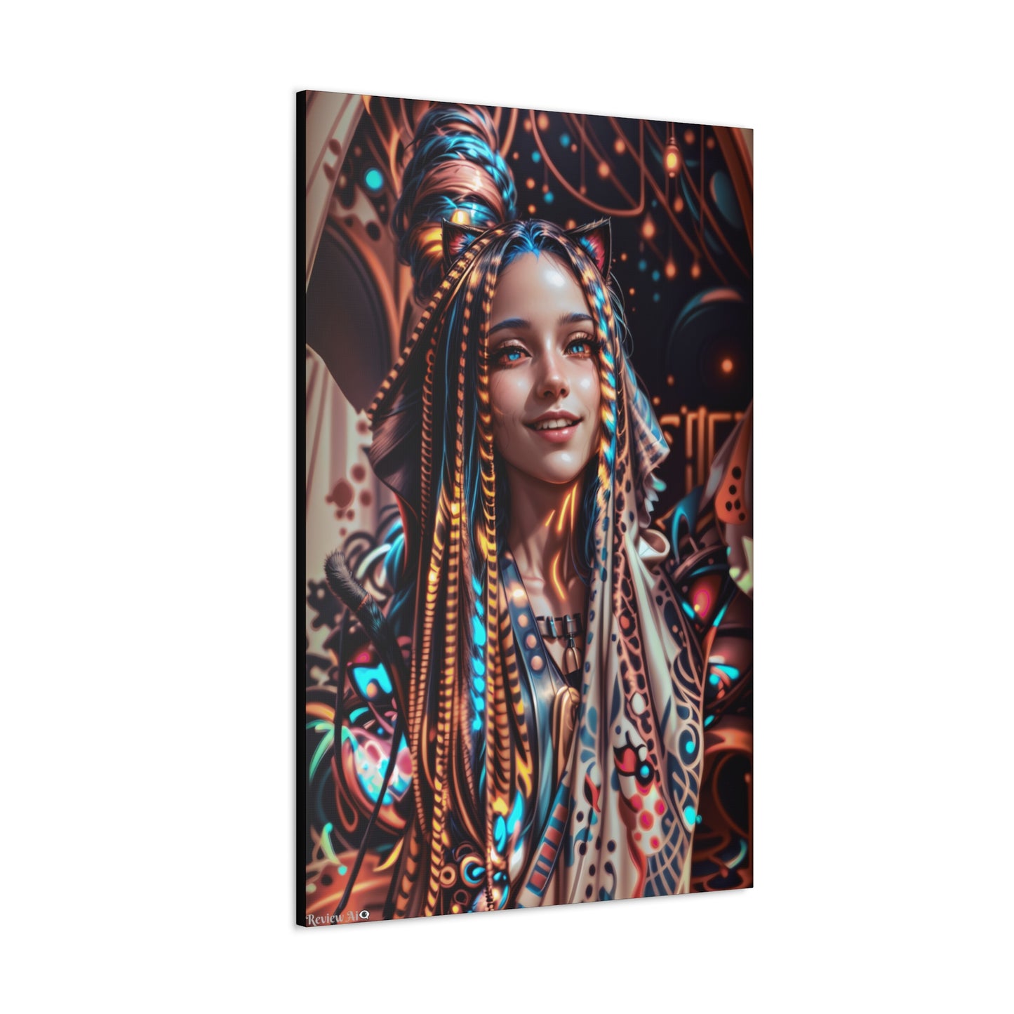 Cat Dance 🐱🪩 - Canvas Gallery Wraps: Elevate Your Space with Artistic Excellence!