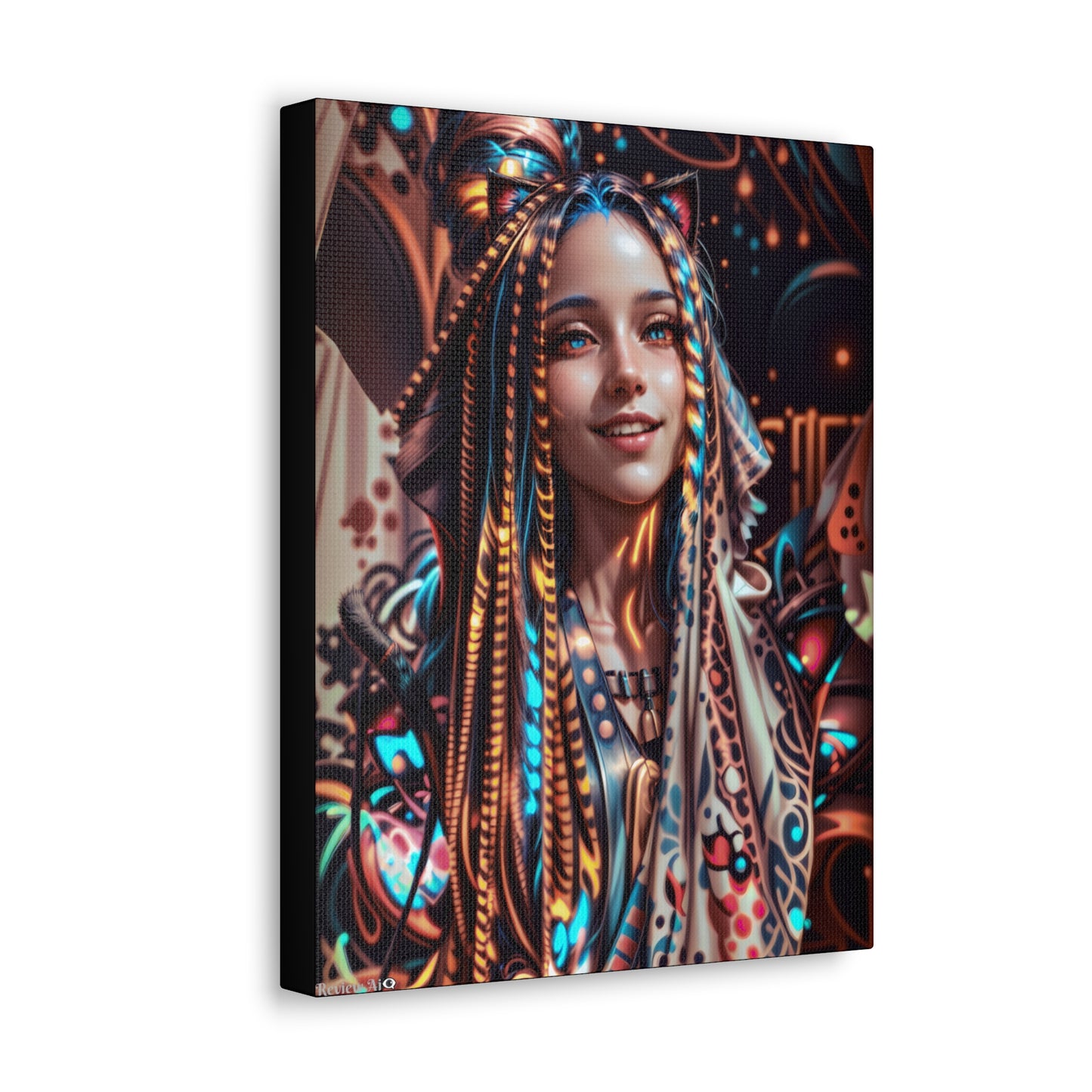 Cat Dance 🐱🪩 - Canvas Gallery Wraps: Elevate Your Space with Artistic Excellence!