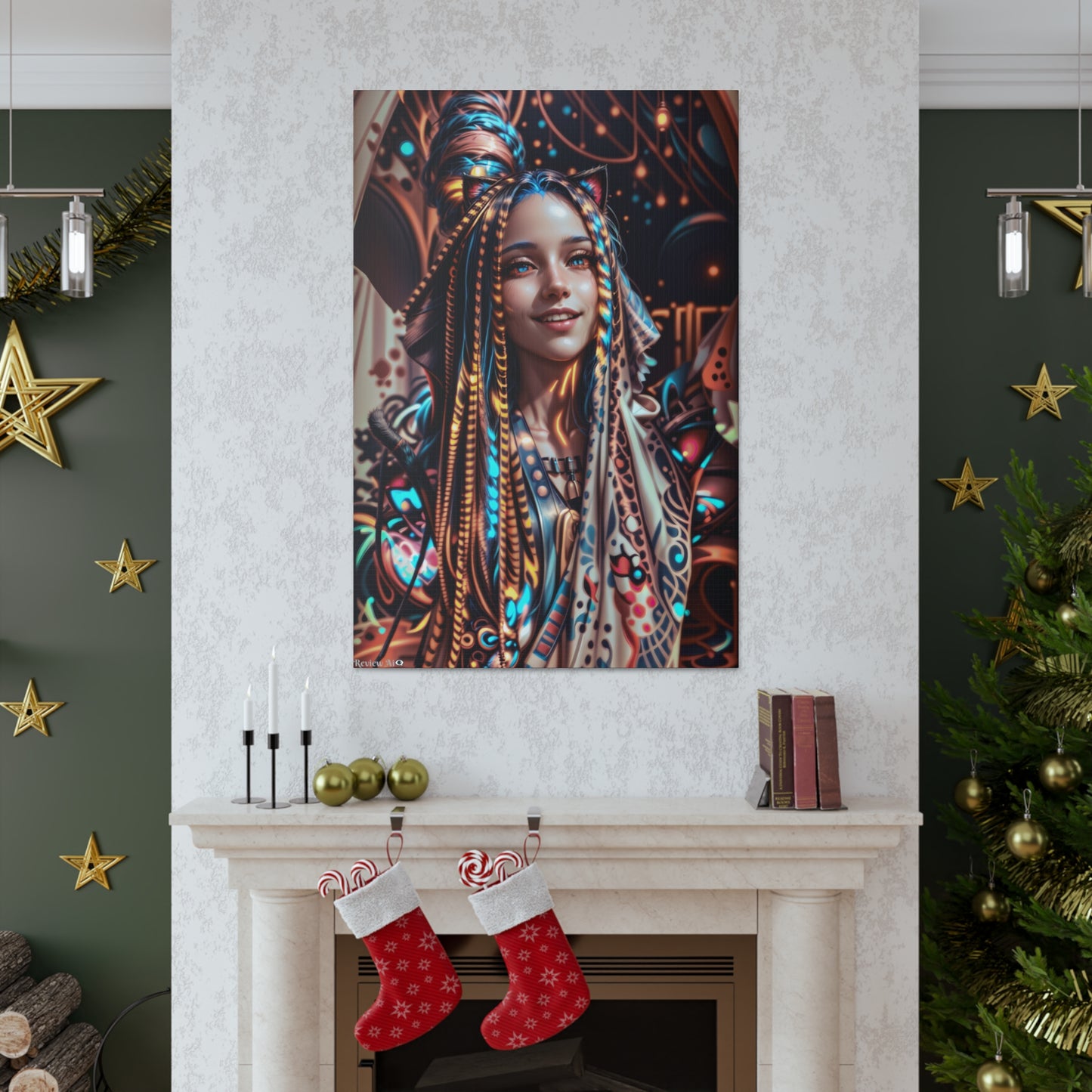 Cat Dance 🐱🪩 - Canvas Gallery Wraps: Elevate Your Space with Artistic Excellence!