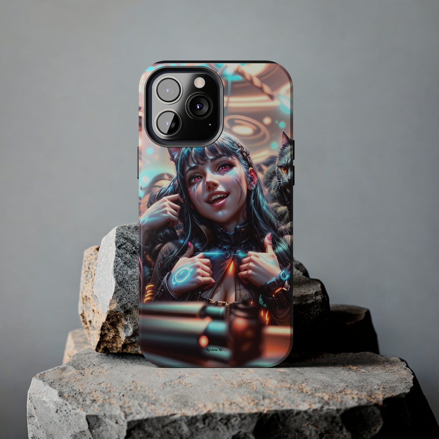 Cat Dance 🐱🪩 - iPhone Case - Stylish Protection for Your Device!