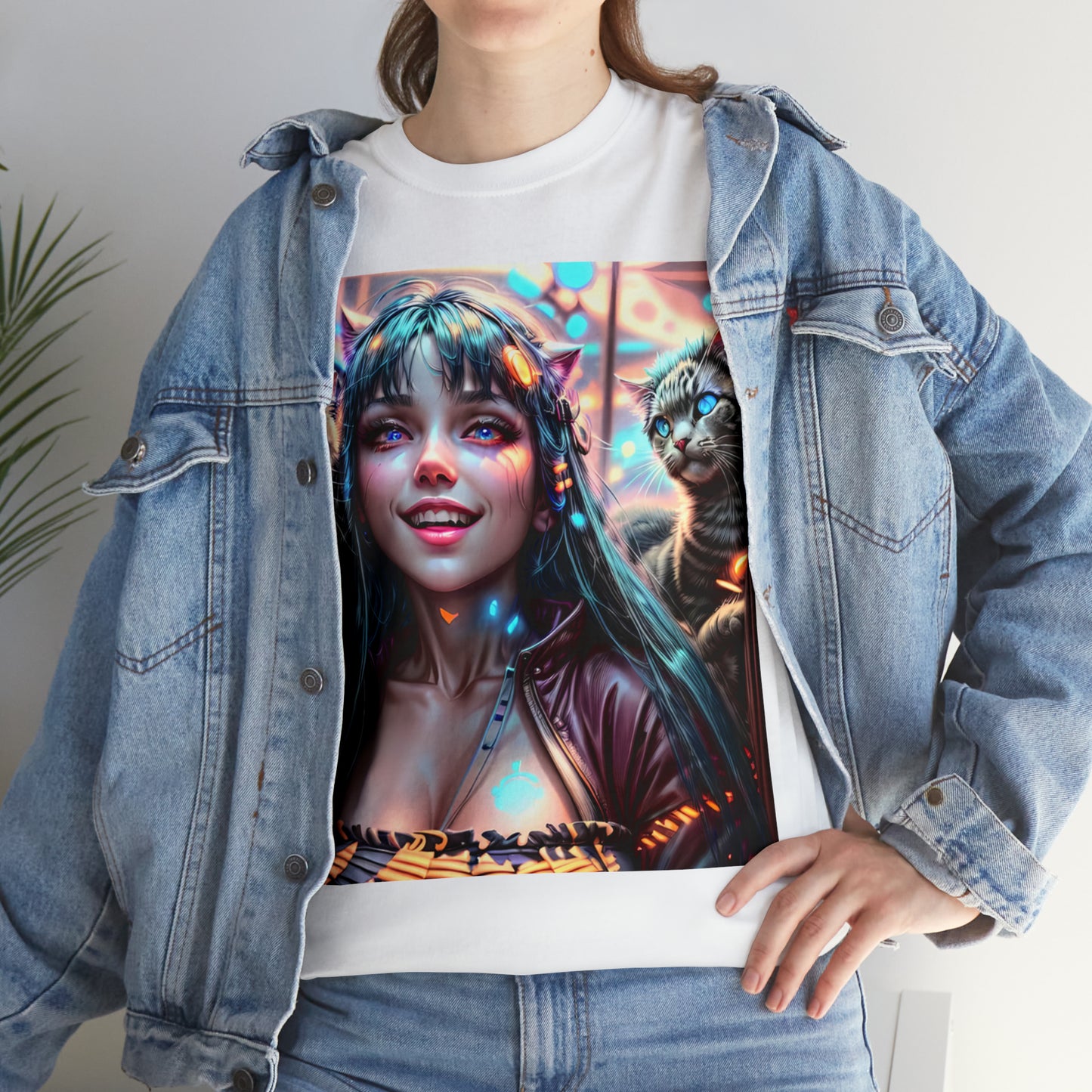 Cat Dance🐱🪩 - Unisex Heavy Cotton Tee / Premium Fashion