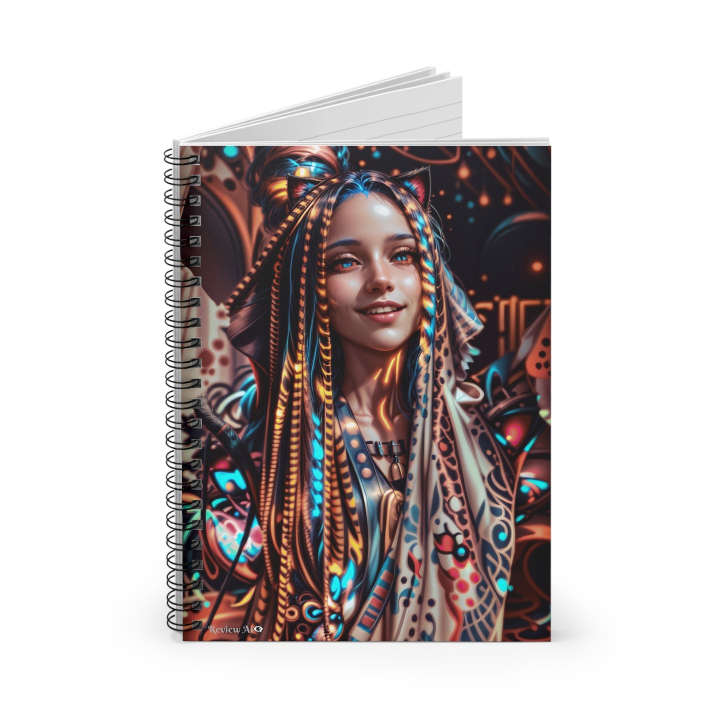 Cute & Creative Cat Dance 🐱🪩 - Spiral Notebook: Perfect for Your Young & Vibrant Life