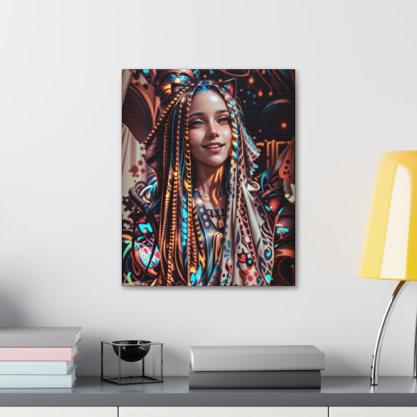 Cat Dance 🐱🪩 -  Canvas Gallery Wraps: Elevate Your Space with Artistic Excellence!