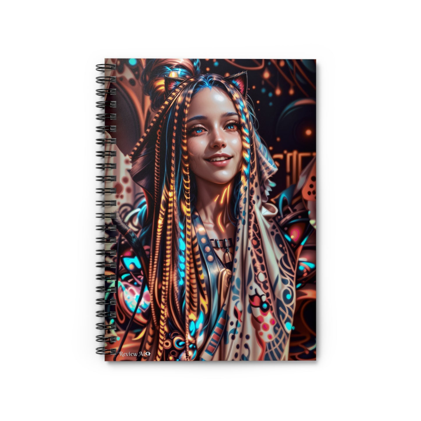 Cute & Creative Cat Dance 🐱🪩 - Spiral Notebook: Perfect for Your Young & Vibrant Life